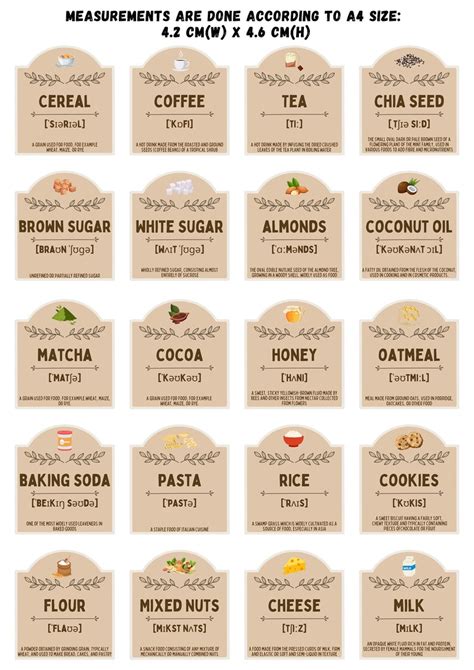 Editable Printable Pantry Labels Pantry Organization Etsy