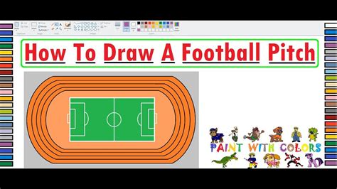 How To Draw A Football Pitch - Draw A Football Pitch | Football pitch ...