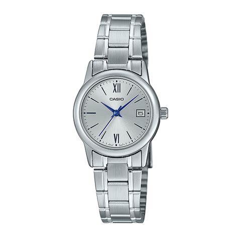 Reloj Casio Ltp V L B Acero Mujer Plateado Btime