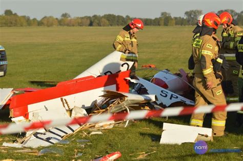 Śmiertelny wypadek na lotnisku w Kruszynie Nie żyje 43 letni pilot