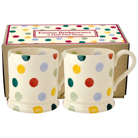 Emma Bridgewater Set of 2 1/2 Pint Mugs (Boxed) - Fullans Department ...