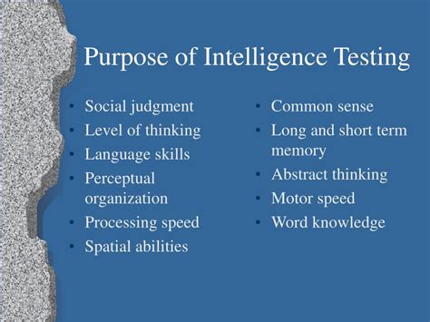 Ppt Assessment Of Intelligence Powerpoint Presentation Id601504