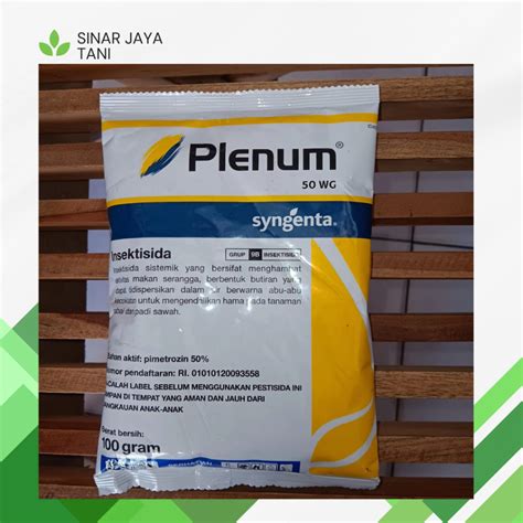 Jual Plenum Wg Gram Insektisida Pembasmi Wereng Shopee Indonesia