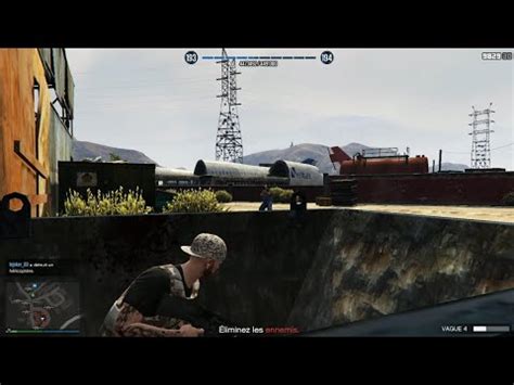 GTA Online Survie solo 1 cassez vous de là je test toute les