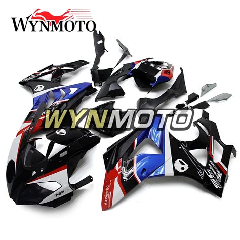 Complete Motorcycle Abs Plastic Injection Black Red Blue Pattern