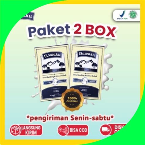 Jual Paket Box Etawaku Platinum Susu Kambing Etawaku Platinum Baik