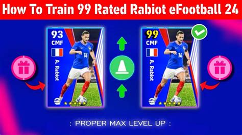 How To Train 99 Rated A Rabiot In EFootball 2024 Mobile Free A