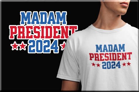 Kamala Harris 2024 Madam President Svg Graphic By Nice Ass Design Co