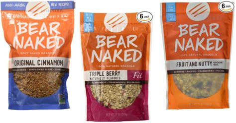 Amazon Bear Naked Granola As Low As 2 45 Shipped