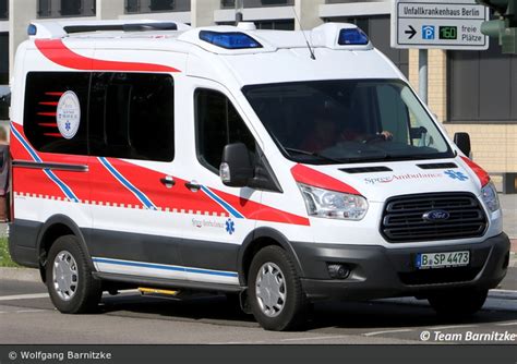 Einsatzfahrzeug Krankentransport Spree Ambulance Ktw Bos Fahrzeuge