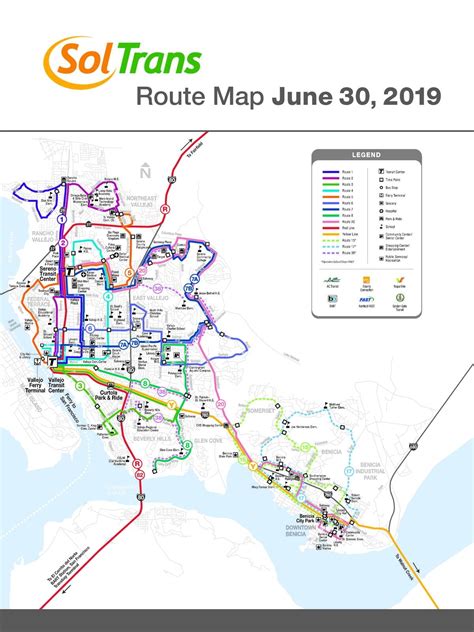 Vallejo Soltrans Bus Schedule Schedule Printable