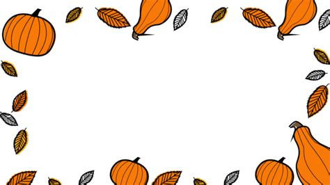 Thanksgiving Border PNG, Vector, PSD, and Clipart With Transparent ...