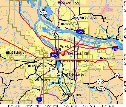 Portland County Map