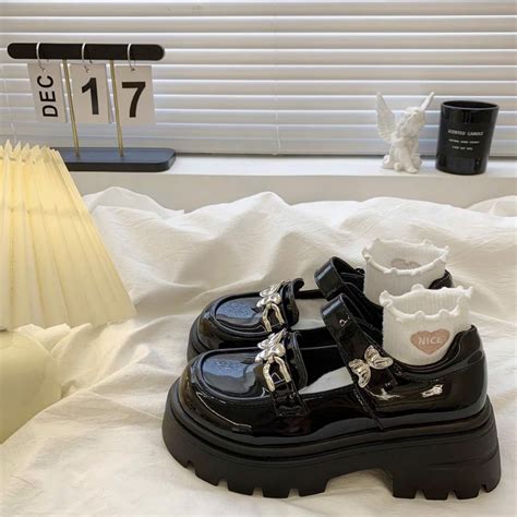 FULLBOX SẴN Giày Mary Jane da bóng nữ đế 5 phân Anh quốc đơn giản đẹp xinh rẻ mẫu mới hot