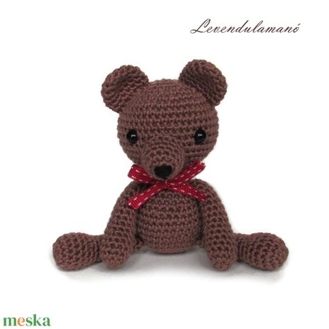 Horgolt Barna Maci Amigurumi Meska Hu