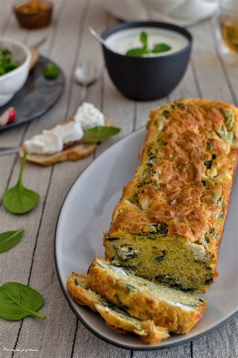 Cake Aux Pinards Fromage De Ch Vre Graines De Tournesol