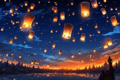 Pin on Sky lanterns