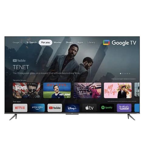 SMART TV TCL 55C635 55 " 4K UHD QLED HDR 10 PLUS ANDROID GOOGLE TV ...