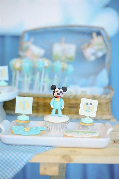 Kara S Party Ideas Mickey Mouse Hot Air Balloon Birthday Party Kara S Party Ideas