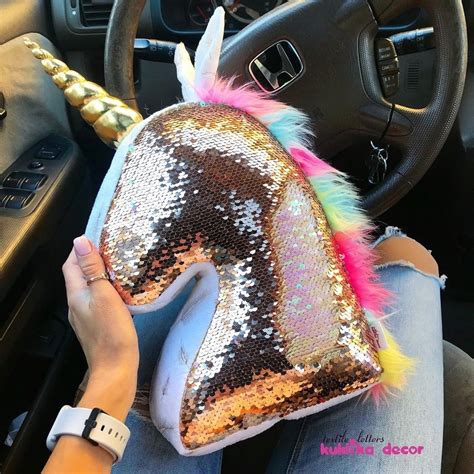 Выкройка тканевая мягкая игрушка голова единорога (радужная)