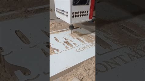 Cnc Caseira Cortando Mdf De 15mm Cnc Cncrouter Youtube