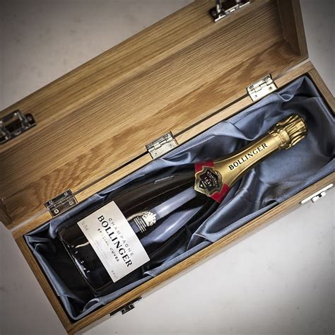 Bollinger Special Cuvee Champagne In Personalised Premium Oak T Box