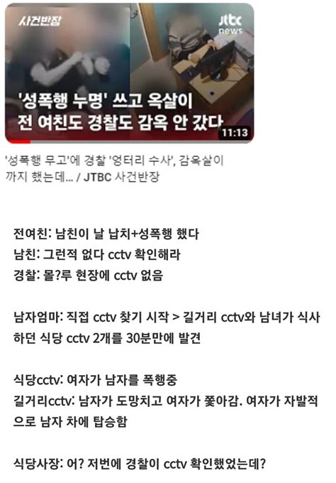 블라인드 블라블라 성폭행 무고 탄생과정 Feat경찰