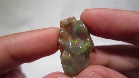 Ethiopian Welo Natural Opal Carving Youtube