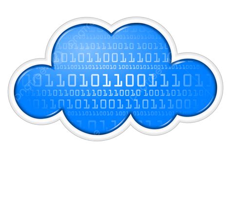 Digital Cloud Cloud, Isolated, Blue, Internet PNG Transparent Image and ...