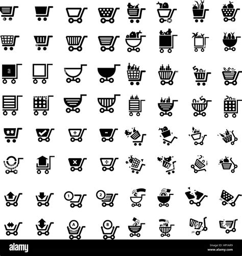 Shopping Basket Item Stock Vector Images Alamy