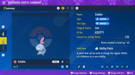 6IV SHINY SOBBLE | POKEMON SCARLET & VIOLET India | Ubuy