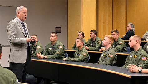 An unclassified conversation: NGA director visits cadets > United States Air Force Academy ...