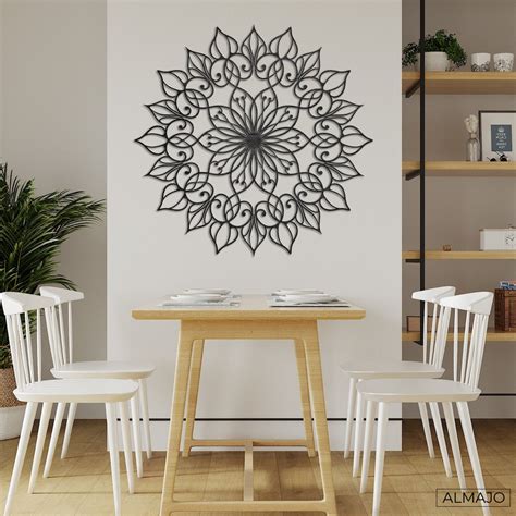 Wooden Mandala Wall Art Wooden Decoration Large Mandala - Etsy