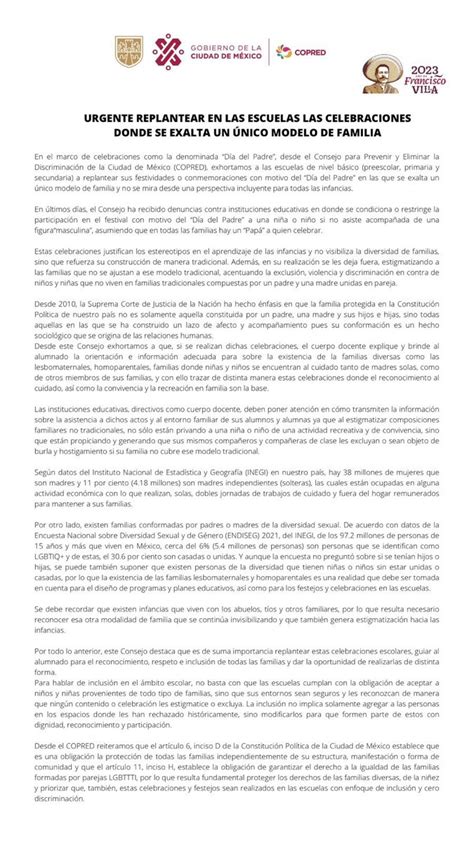 América Rangel on Twitter Ahora los progres quieren eliminar el Día