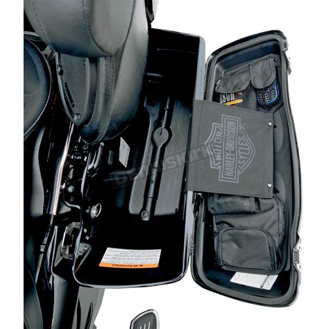 Saddlemen Flh Saddlebag Lid Organizer Set 3501 0713 Dennis Kirk