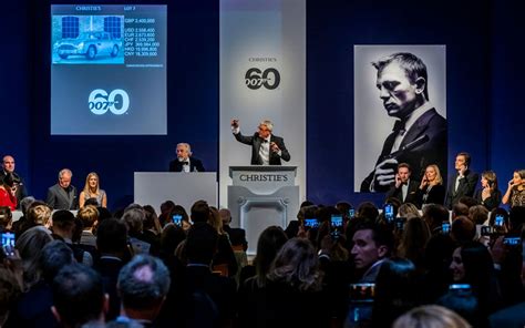 Christies Sixty Years Of James Bond Auction Realises Bond