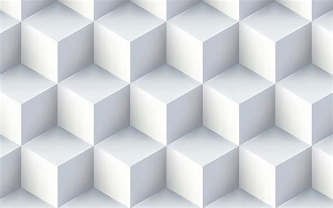 1920x1080px, 1080P free download | White cubes, creative, 3D cubes ...