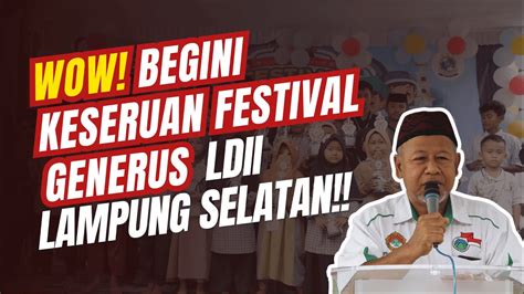 Ldii Tv Dpd Ldii Lampung Selatan Implementasikan Karakter Luhur