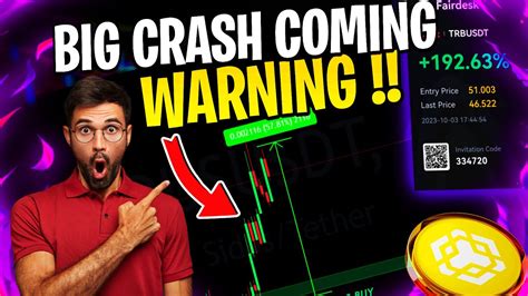 Bitcoin Big Crash Coming Bitcoin Alert Crash Coming Altcoins To Buy