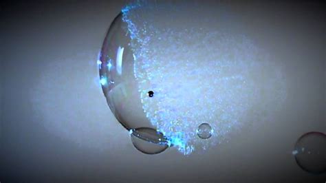 Slow Motion Pellet Pops Soap Bubble Keith Johnson Youtube