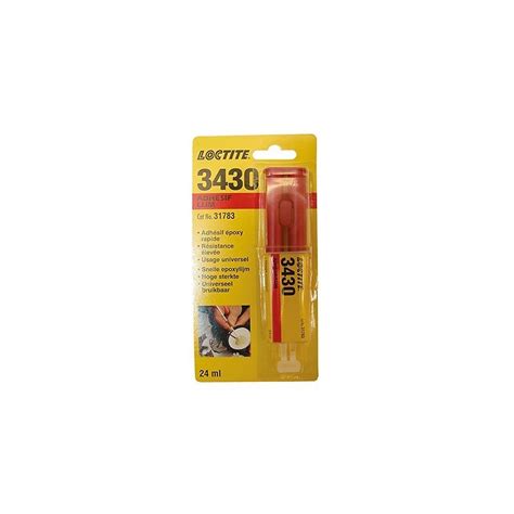 Résine époxy Loctite 3430 Seringue Liquide 24 Ml Transparent