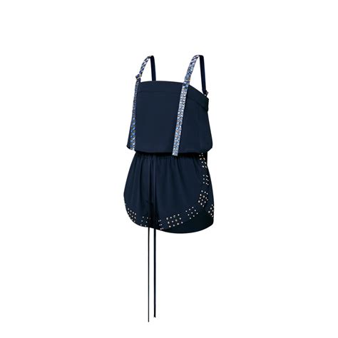 Clous Trim Playsuit Women Ready To Wear Louis Vuitton