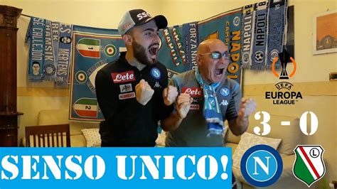 Napoli Legia Varsavia 3 0 21 10 2021 Casa Cuomo Europa League YouTube