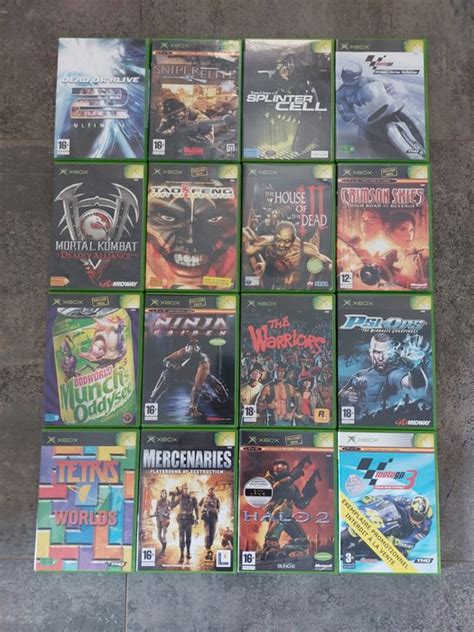 Microsoft X Box Video Games In Original Box Catawiki