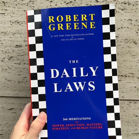 Robert Greene The Daily Laws Power Seduction Mastery Strategy Buku