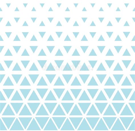 Abstract Geometric Blue Graphic Design Triangle Halftone Pattern Stock