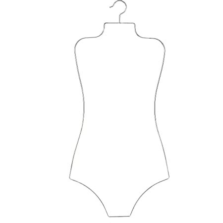 Amazon Arekuaei Rose Gold Wire Body Shape Metal Display Bikini Swimwear Hanger Of Pack