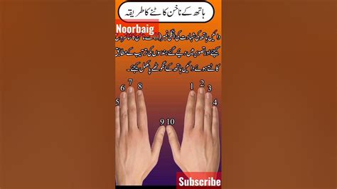 The Sunnah Way Of Cutting Nail Part 2100sunnat Of Mohammad S