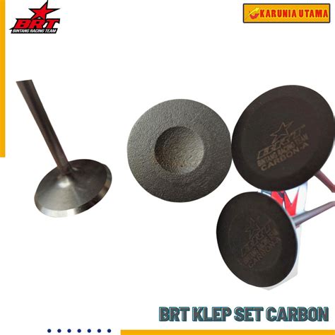 Brt Klep Set Racing Carbon Super Valve Karunia Utama Variasi