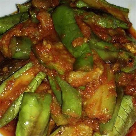 Resep Terong Hijau Balado Menu Buka Puasa Yang Mudah Dibuat